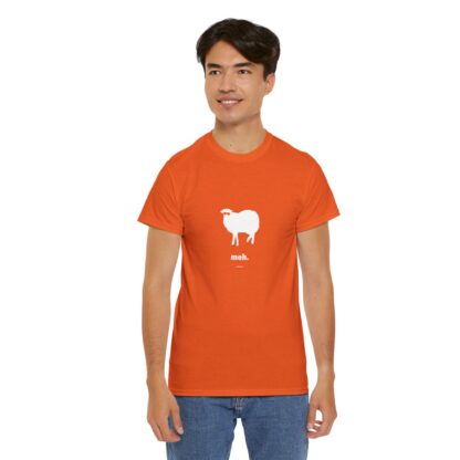 meh. Sheep Unisex Heavy Cotton Tee - Image 75