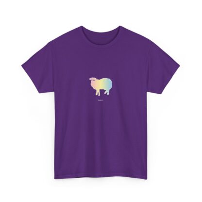 Cotton Candy Sheep Unisex Heavy Cotton Tee - Image 166