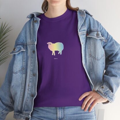 Cotton Candy Sheep Unisex Heavy Cotton Tee - Image 185