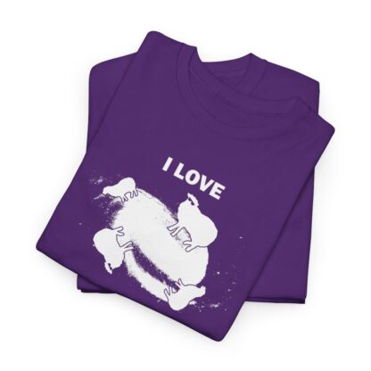 I LOVE THE EWENIVERSE Unisex Heavy Cotton Tee - Image 276