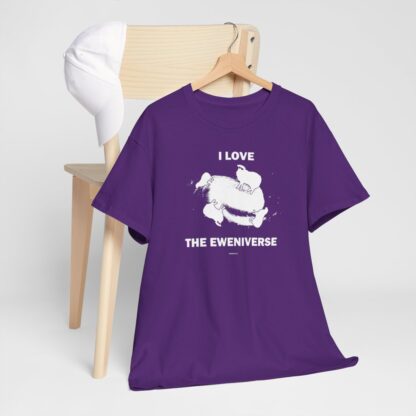 I LOVE THE EWENIVERSE Unisex Heavy Cotton Tee - Image 278