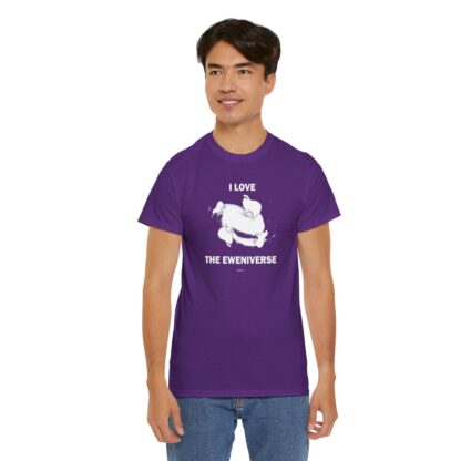 I LOVE THE EWENIVERSE Unisex Heavy Cotton Tee - Image 291