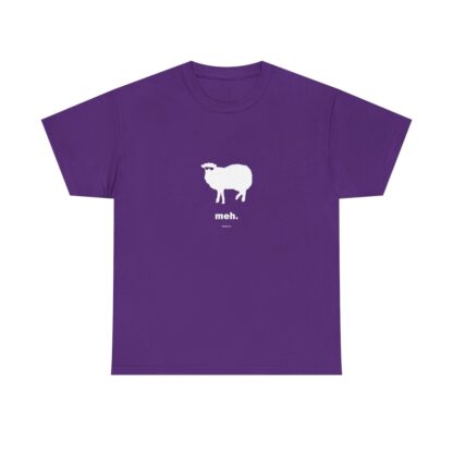 meh. Sheep Unisex Heavy Cotton Tee - Image 272