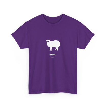 meh. Sheep Unisex Heavy Cotton Tee - Image 274