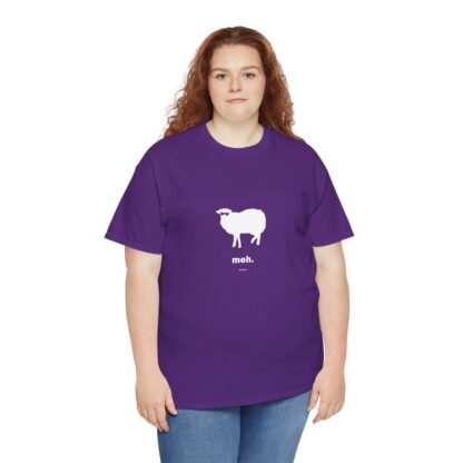 meh. Sheep Unisex Heavy Cotton Tee - Image 285