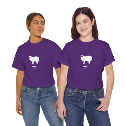 meh. Sheep Unisex Heavy Cotton Tee - Image 295