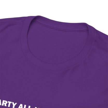 PARTY ALL NIGHT SHEEP ALL DAY Unisex Heavy Cotton Tee - Image 279