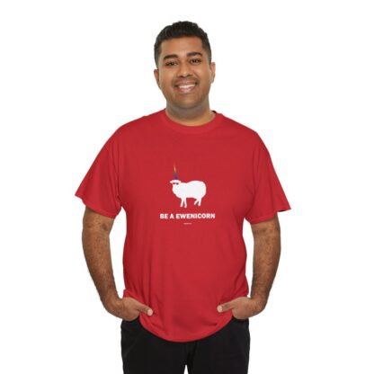 BE A EWENICORN Unisex Heavy Cotton Tee - Image 233