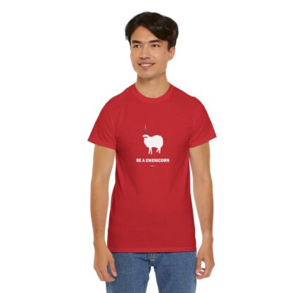 BE A EWENICORN Unisex Heavy Cotton Tee - Image 237