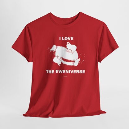 I LOVE THE EWENIVERSE Unisex Heavy Cotton Tee - Image 298