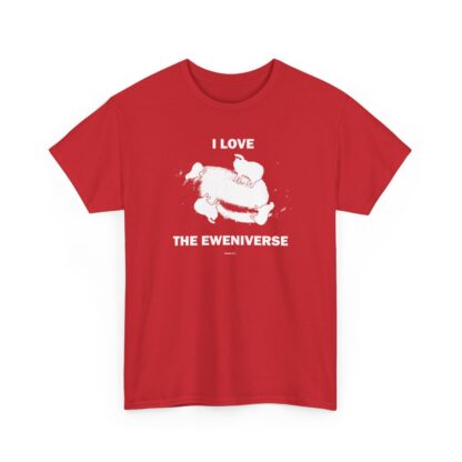 I LOVE THE EWENIVERSE Unisex Heavy Cotton Tee - Image 301