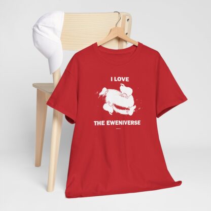 I LOVE THE EWENIVERSE Unisex Heavy Cotton Tee - Image 305