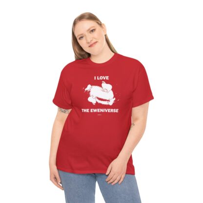 I LOVE THE EWENIVERSE Unisex Heavy Cotton Tee - Image 309