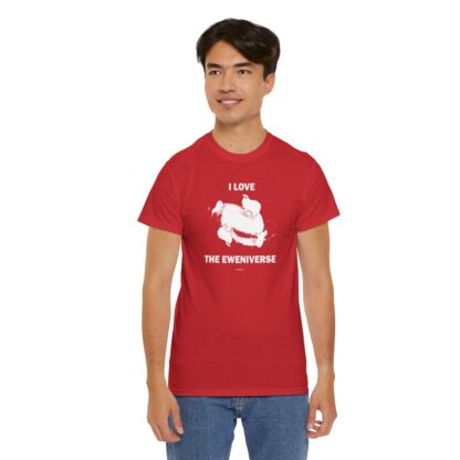 I LOVE THE EWENIVERSE Unisex Heavy Cotton Tee - Image 318