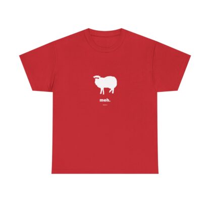 meh. Sheep Unisex Heavy Cotton Tee - Image 299