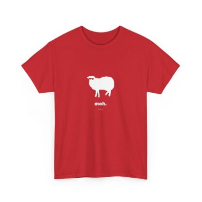 meh. Sheep Unisex Heavy Cotton Tee - Image 301