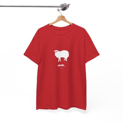 meh. Sheep Unisex Heavy Cotton Tee - Image 304