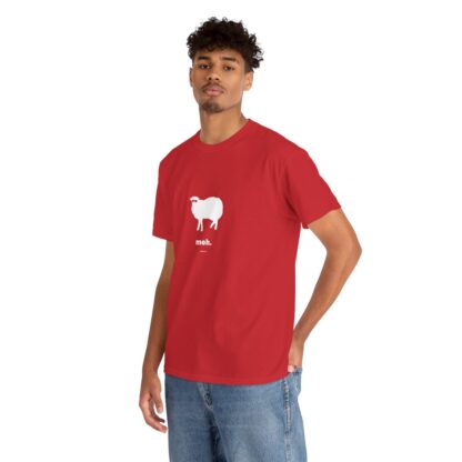 meh. Sheep Unisex Heavy Cotton Tee - Image 311