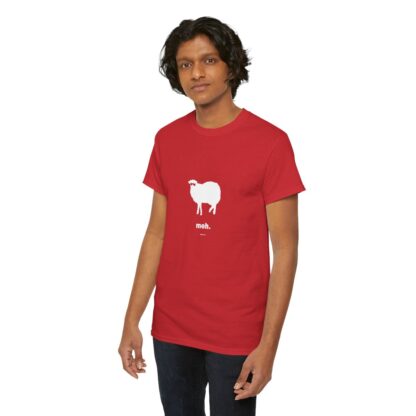 meh. Sheep Unisex Heavy Cotton Tee - Image 316