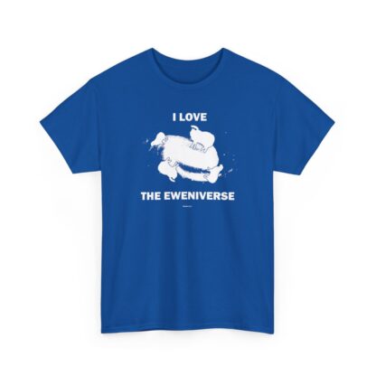 I LOVE THE EWENIVERSE Unisex Heavy Cotton Tee - Image 4