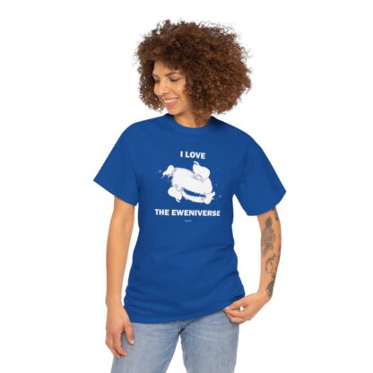 I LOVE THE EWENIVERSE Unisex Heavy Cotton Tee - Image 11