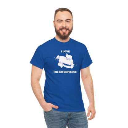 I LOVE THE EWENIVERSE Unisex Heavy Cotton Tee - Image 13