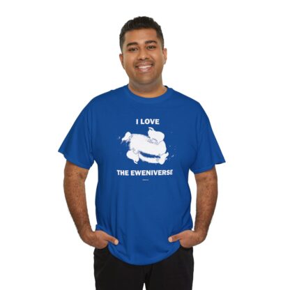 I LOVE THE EWENIVERSE Unisex Heavy Cotton Tee - Image 17