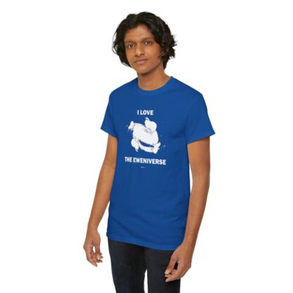 I LOVE THE EWENIVERSE Unisex Heavy Cotton Tee - Image 19