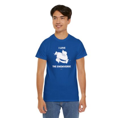 I LOVE THE EWENIVERSE Unisex Heavy Cotton Tee - Image 21