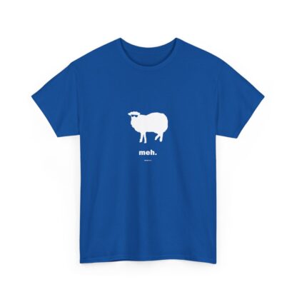 meh. Sheep Unisex Heavy Cotton Tee - Image 220