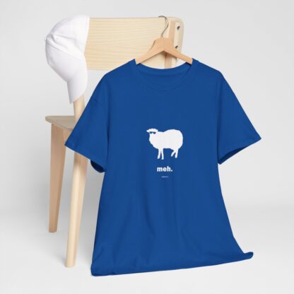 meh. Sheep Unisex Heavy Cotton Tee - Image 224