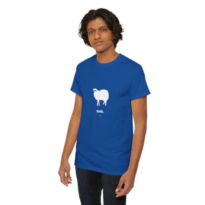 meh. Sheep Unisex Heavy Cotton Tee - Image 235