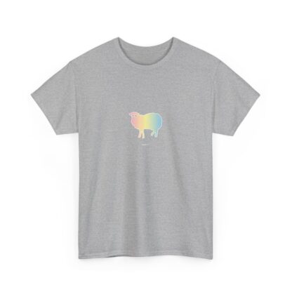 Cotton Candy Sheep Unisex Heavy Cotton Tee - Image 31