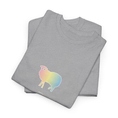 Cotton Candy Sheep Unisex Heavy Cotton Tee - Image 33