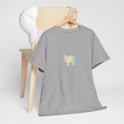 Cotton Candy Sheep Unisex Heavy Cotton Tee - Image 35