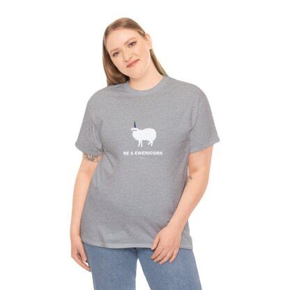 BE A EWENICORN Unisex Heavy Cotton Tee - Image 66