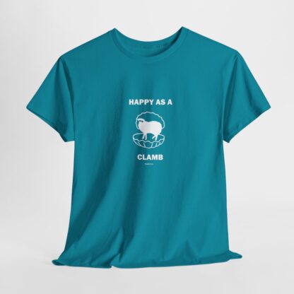 HAPPY AS A CLAMB Unisex Heavy Cotton Tee