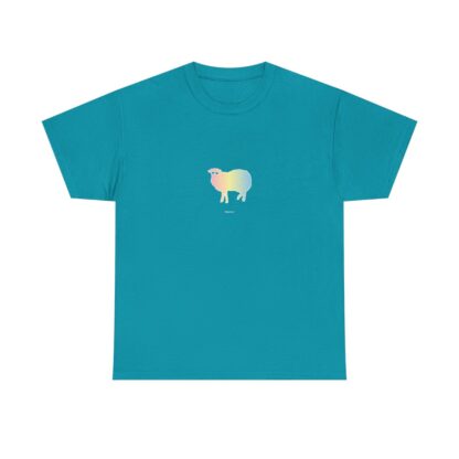 Cotton Candy Sheep Unisex Heavy Cotton Tee - Image 83