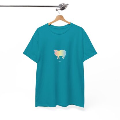 Cotton Candy Sheep Unisex Heavy Cotton Tee - Image 88