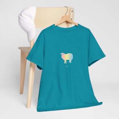 Cotton Candy Sheep Unisex Heavy Cotton Tee - Image 89