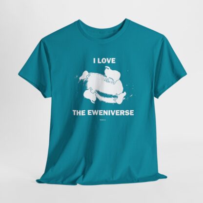 I LOVE THE EWENIVERSE Unisex Heavy Cotton Tee - Image 190