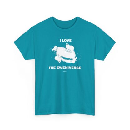 I LOVE THE EWENIVERSE Unisex Heavy Cotton Tee - Image 193