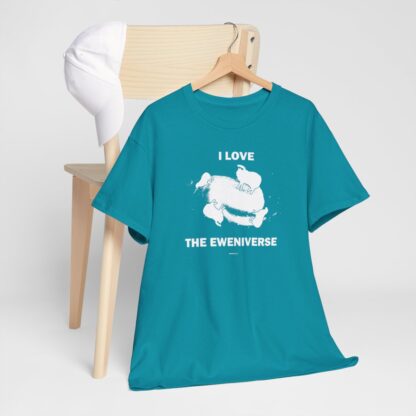 I LOVE THE EWENIVERSE Unisex Heavy Cotton Tee - Image 197