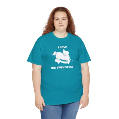 I LOVE THE EWENIVERSE Unisex Heavy Cotton Tee - Image 204