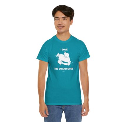 I LOVE THE EWENIVERSE Unisex Heavy Cotton Tee - Image 210