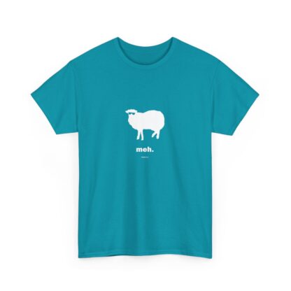 meh. Sheep Unisex Heavy Cotton Tee - Image 193