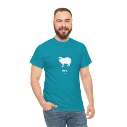 meh. Sheep Unisex Heavy Cotton Tee - Image 202