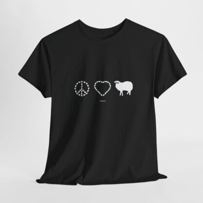 PEACE LOVE SHEEP Unisex Heavy Cotton Tee - Image 28