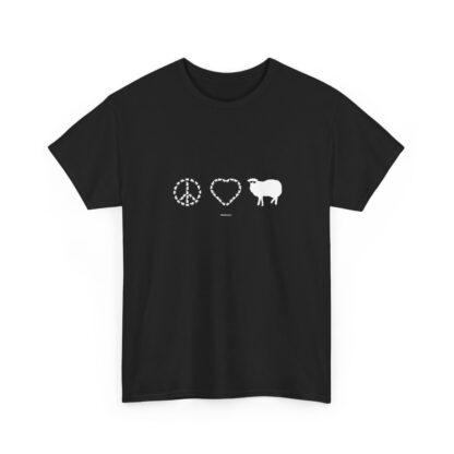 PEACE LOVE SHEEP Unisex Heavy Cotton Tee - Image 31