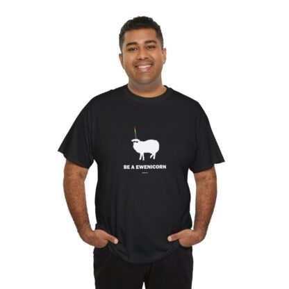 BE A EWENICORN Unisex Heavy Cotton Tee - Image 44